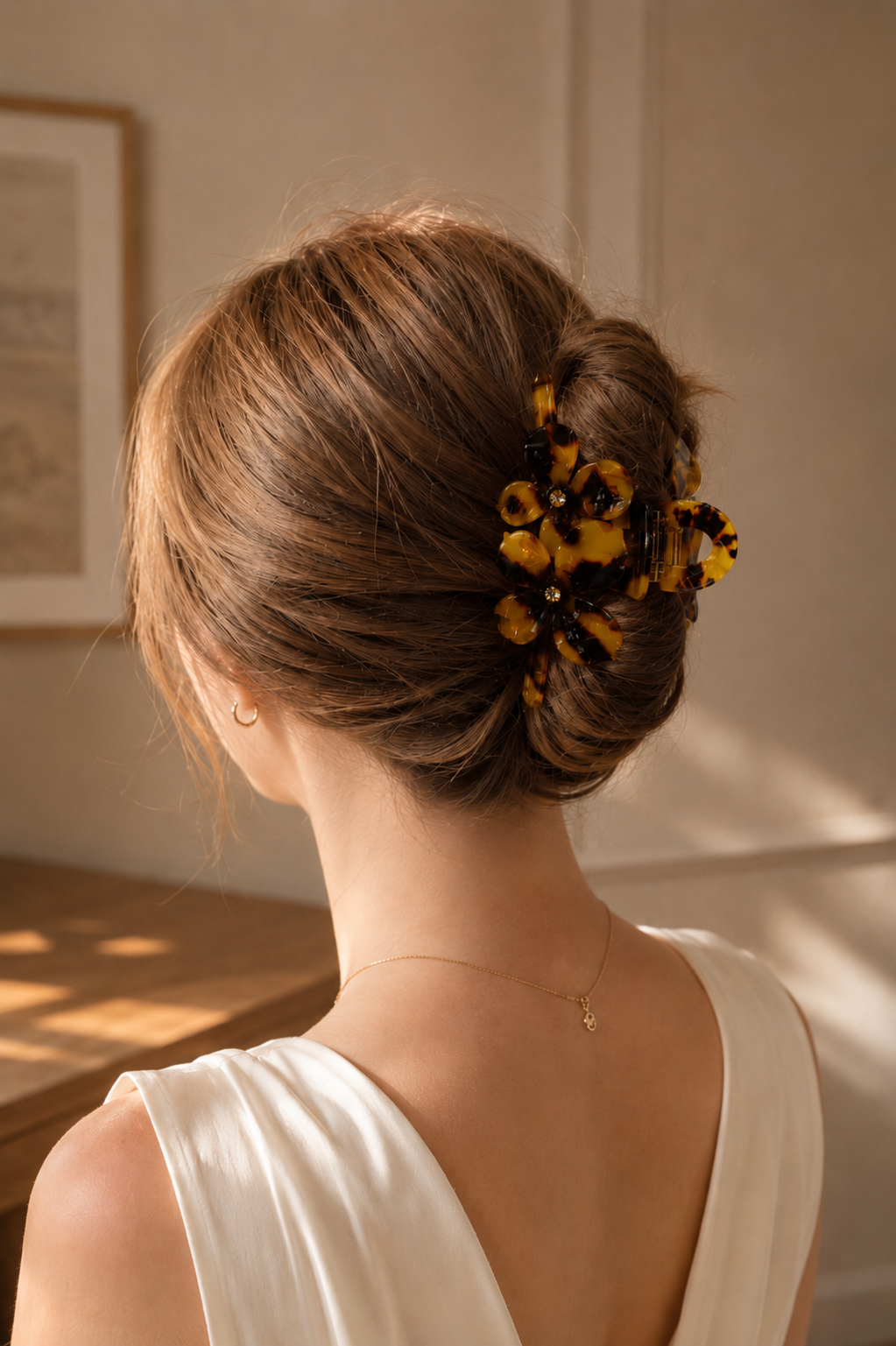Acetate Flower Hair Claw – Large & Small Floral Claw Clips in Multiple Colors