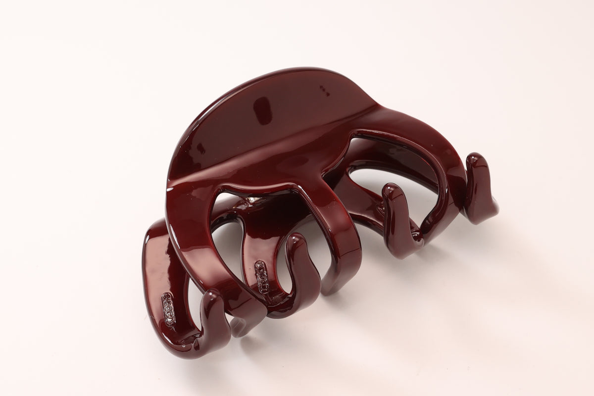 Large Acetate Hair Claw for Thick Hair – Elegant French Hair Clip