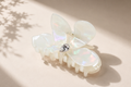 Crystal Bloom Acetate Hair Claw