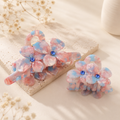 Acetate Flower Hair Claw – Large & Small Floral Claw Clips in Multiple Colors