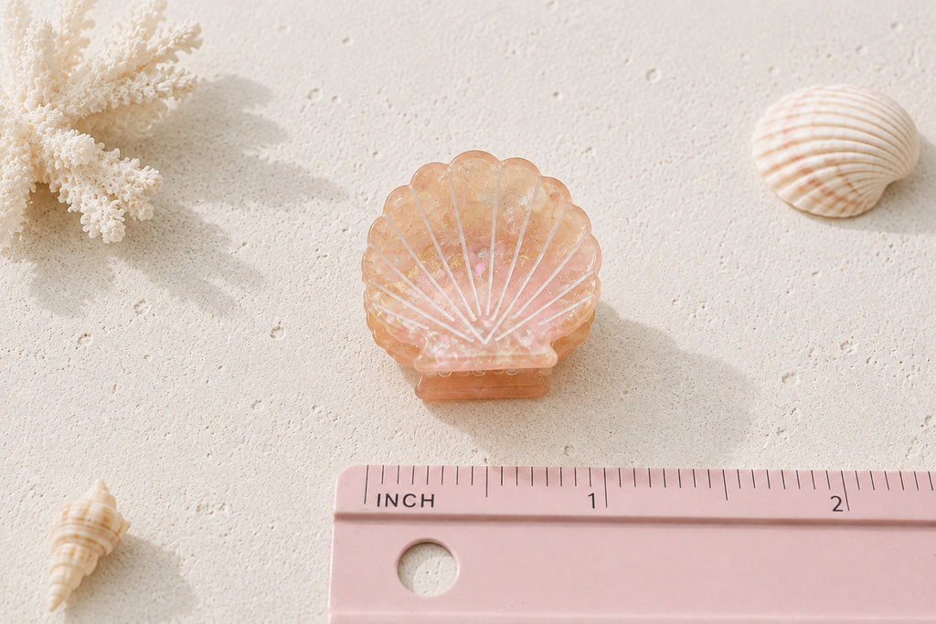 Ocean Friends Mini Acetate Hair Claw – 1 Inch