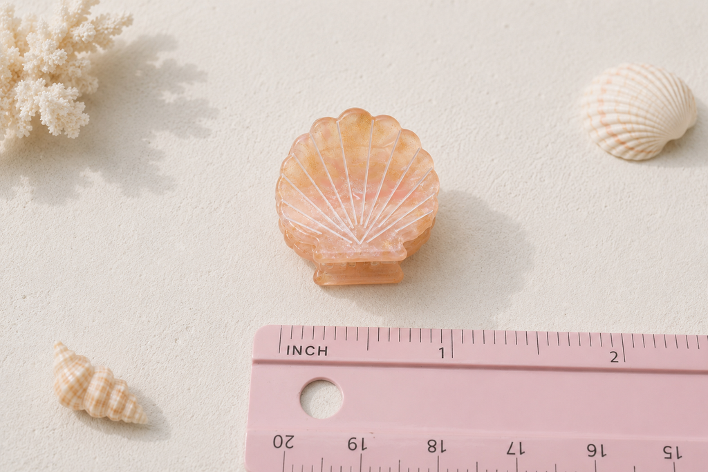Ocean Friends Mini Acetate Hair Claw – 1 Inch
